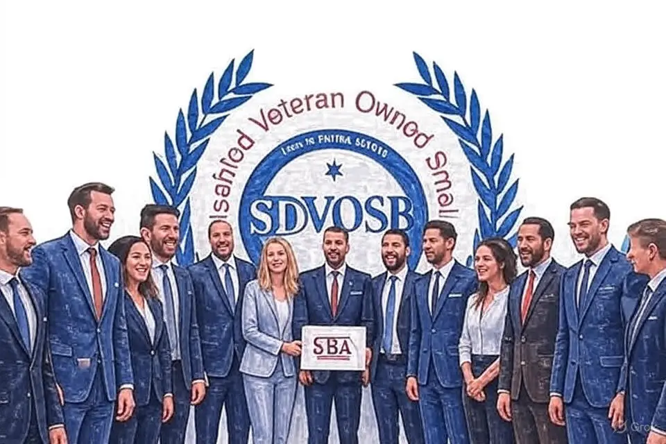 Pure Prime Solutions team celebrating SBA SDVOSB certification for engineering consulting services